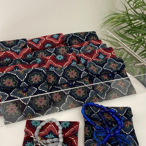 هدية محفظة مع سبحة استغفار 