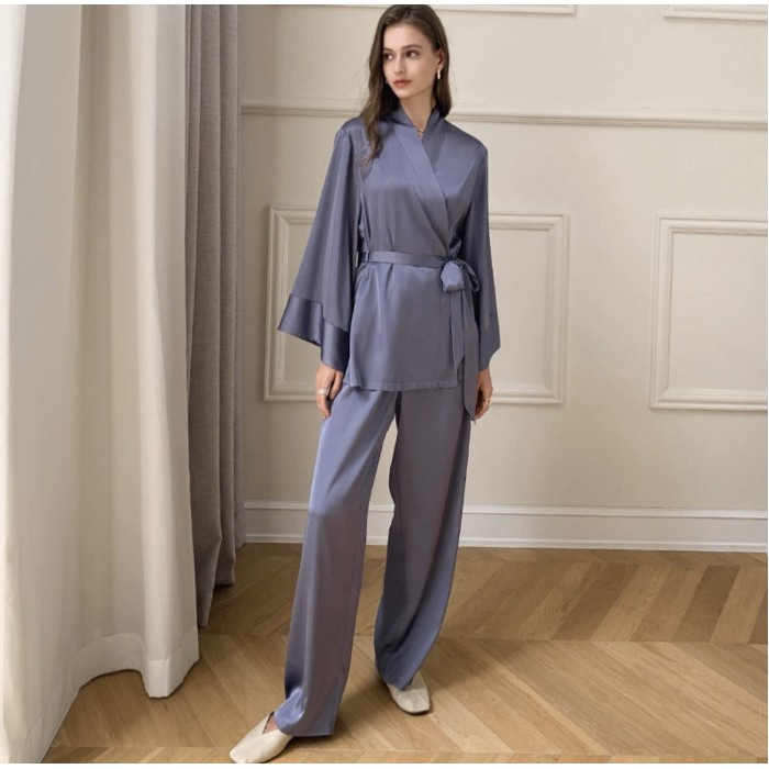 SILK  PAJAMA SET